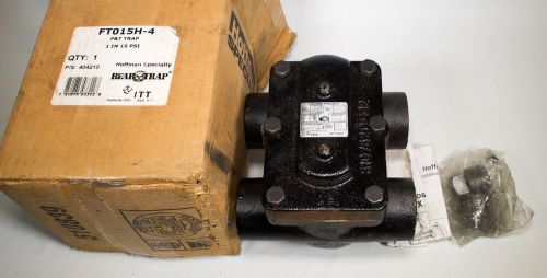 Hoffman ft015h-4 f &amp; t bear trap 1&#034; 15 psi 404210 for sale