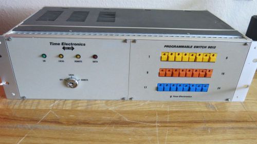 Time Electronics Programmable Switch 9812 with Key-Never Used