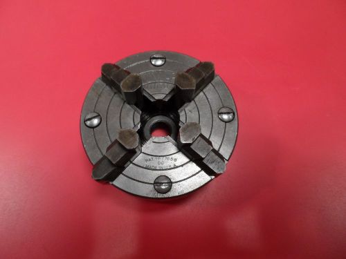 Machinist Lathe Tool: 3&#034; 4-Jaw Independent Chuck, 1/2&#034;-20 TPI, Dunlap