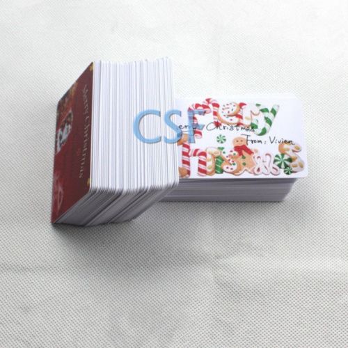 Inkjet pvc card starter set- 100 inkjet id card + 1 card tray for canon ip7250 for sale