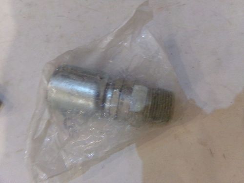 Dayco 1&#034; HOSE CRIMP WITH MALE SWIVEL 108201, DC16-16MS - NEW