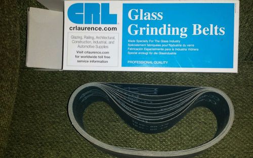 3&#034; x 24&#034; 400X Grit Glass Grinding Belts - 10 Per Box