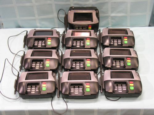 Lot of 10 VeriFone MX860, M090-407-01-R, Point Of Sale Credit Card Terminals