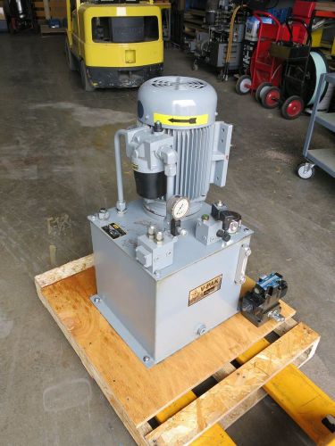 10 hp hydraulic power supply 7 gpm 2100 psi for sale