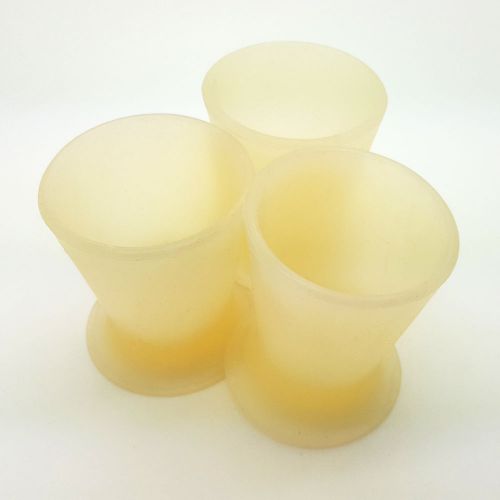 3pcs Dental Lab Silicone Dappen Dish Mixing Bowl Fexible Cup Schuler Germany