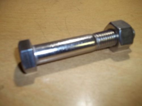 New abp s30400 5&#034; stainless steel 5&#034; hex head weld flange nut &amp; bolt for sale
