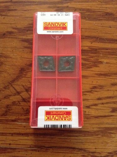 Sandvik coromant cnmg 432-pm 4315 indexable carbide turning inserts, pack of 2 for sale