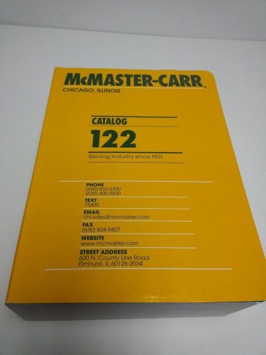 McMaster Carr 122 Catalog