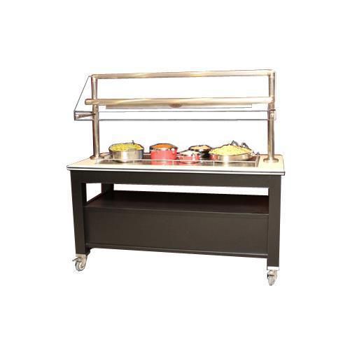 Bon Chef 50157 Radiant Heated Mobile Buffet Station