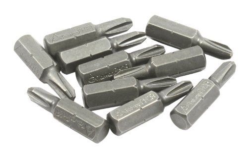 Forney 70755 insert bit phillips reduced diameter, 2-by-1-inch, 10-pack for sale