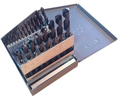 Kodiak Cutting Tools KCT120184 USA Made Jobber Length Drill Set, Point Style,