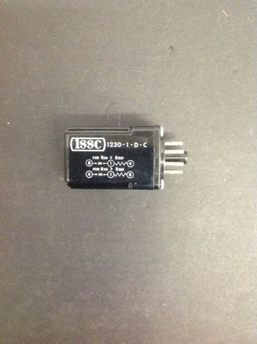 1230-1-d-c issc control relay 1amp 120vac 8pin octal (b567-b575) for sale