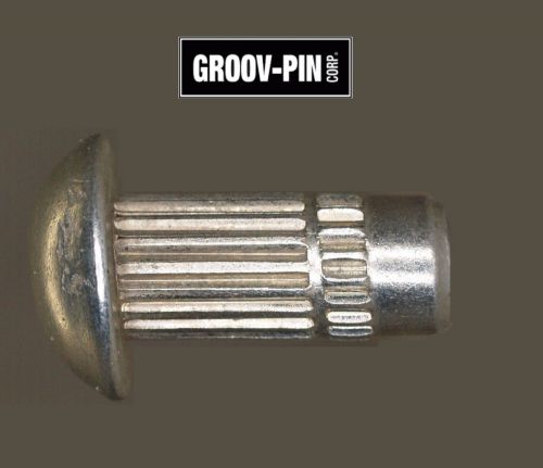 1/4&#034; Solid Grooved Rivet Insert 3/4&#034; long total of 17 pcs. Groov-Pin 0 Shipping