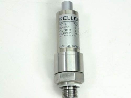 Keller Pressure Transmitter 0-250 BAR 15 Volt PA-23/80263C-250