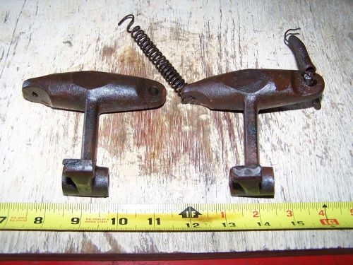 Old WATERLOO Hit Miss Gas Engine Motor Governor Weights Steam Oiler Magneto WOW