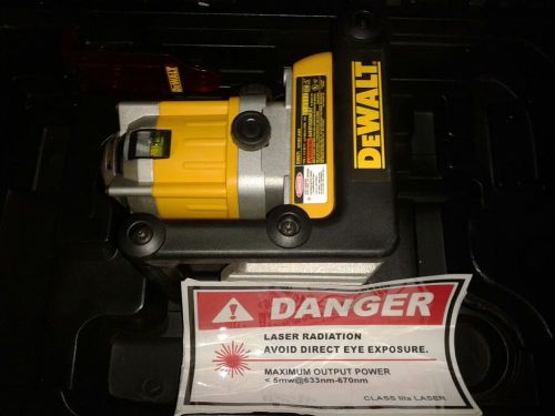 Dewalt DW071 Rotary Laser Level  used for one job   - with case and instructions