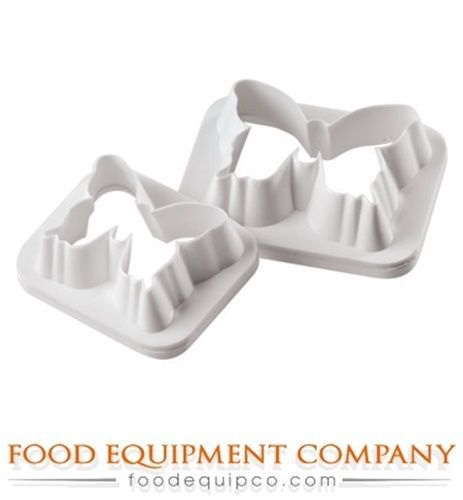 Paderno 47619-08 Dough Cutters butterfly shape set of (2)   - Case of 2