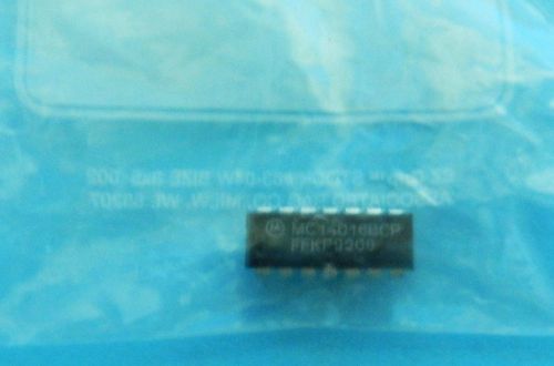 Motorola MC14016BCP Logic IC