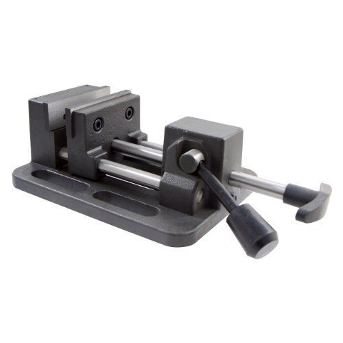 HHIP 3900-0186 Pro-Series High Grade Iron Quick Slide Drill Press Vise, 6&#034; Width