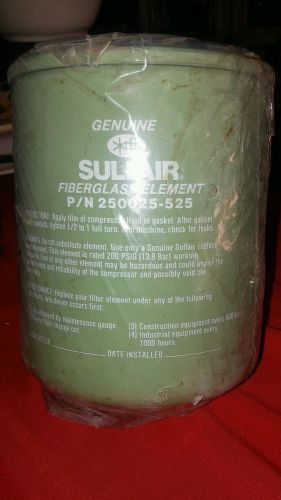 Genuine OEM Sullair Compressor Filter / Element 250025-525