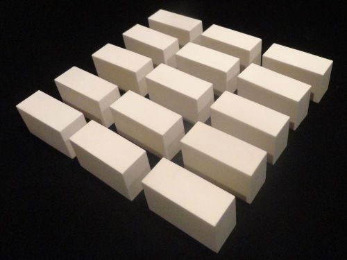Thick high purity alumina ceramic ballistic test block 46x 26 x18.5 mm no.: 527 for sale