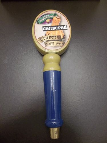 Tampa Bay Brewing Censored Gourds Gone Wild Beer Tap Handle kegerator