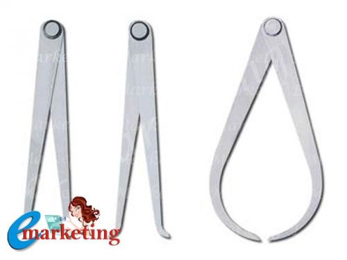 3pcs set firm joint calipers 4inch/100mm inside, out side and divider heavy duty for sale