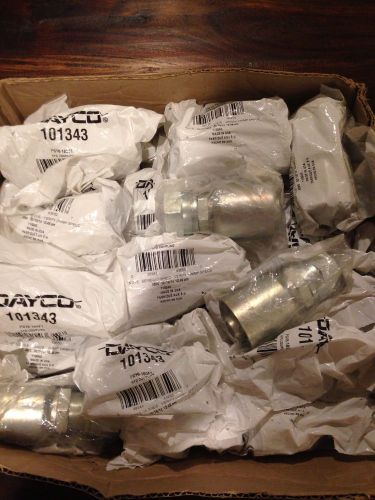 Dayco 101343 permanent crimp hydraulic coupling - box of 25 for sale