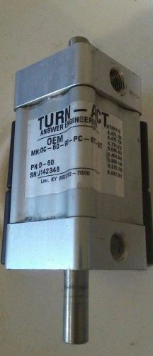Turn-Act OEM Rotary Actuator # OC-60-90-PC-ST-ST