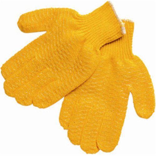 Honey grip gloves, heavy-weight cotton/poly, l for sale