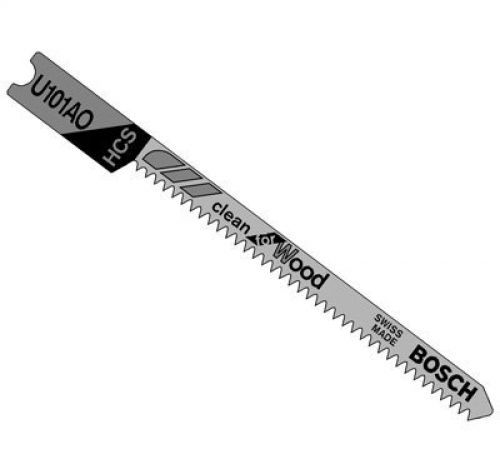 Bosch U234X 4-1/4-Inch, Progressor HCS Universal Shank Jigsaw Blade, 5 Pack