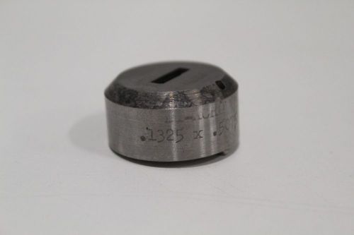 Diacro Roper Whitney Punch Die 1/8&#034;x1/2&#034; Rectangle Clearance .010 .1325 x .5075