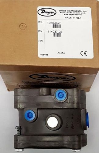 New Dwyer 1950-0-2F Explosion-Proof Differential Pressure Switch