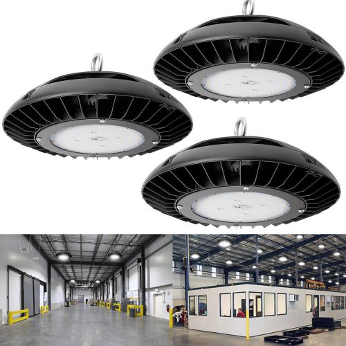 3p x 150W Dimmable UFO LED High Bay Lighting 15750lm Waterproof Daylight White