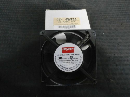 Dayton, 4WT33, AC Axial Fan