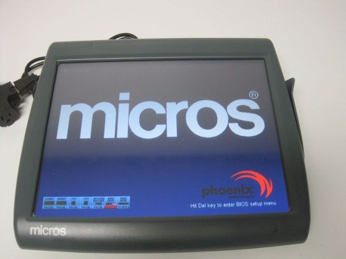 MICROS POS Workstation 5A Touchscreen 400814-101F *No CF Card / No Hard Drive*