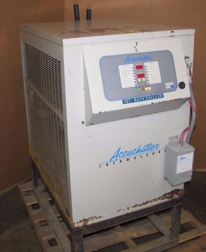 Thermal care aq0w0504 460v 3ph 5 hp 5 ton accuchiller water chiller for sale