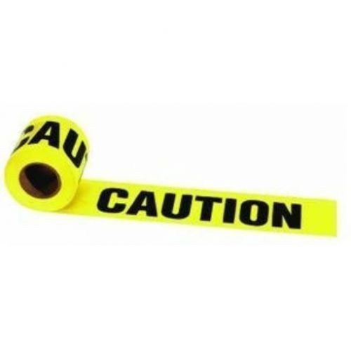 IRWIN Tools STRAIT-LINE 66231 Barrier Tape Roll, CAUTION, 3-inch by 1000-foot