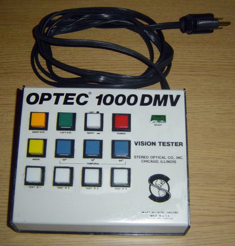 Stereo Optical Optec 1000 DMV Controller for Vision Tester Eye Test Driving Exam