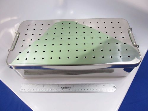 Instruments Sterilization Tray perforated16x8x4 German Steel KREBS