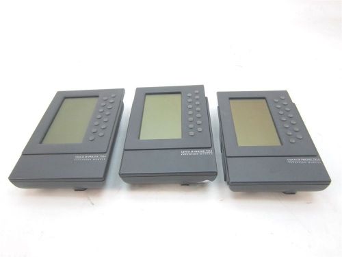Lot of 3 cisco ip phone 7914 expansion modules for sale