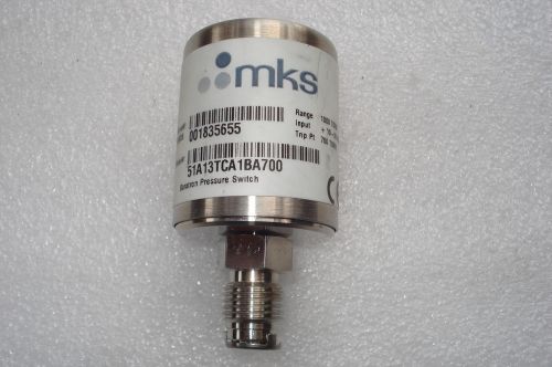 MKS 51A13TCA1BA700 BARATRON PRESSURE SWITCH, Range 1000 TORR