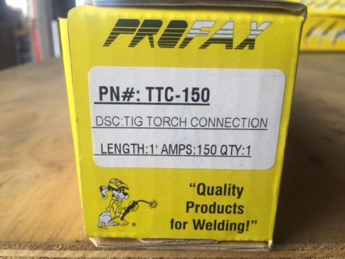 PROFAX TIG TORCH CONNECTOR FOR 9 &amp; 17 SERIES TORCHES - QUICK CONNECT TIG TORCH A