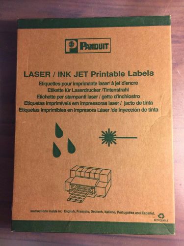 Panduit S075X150YAJ Vinyl Self-Laminating Label