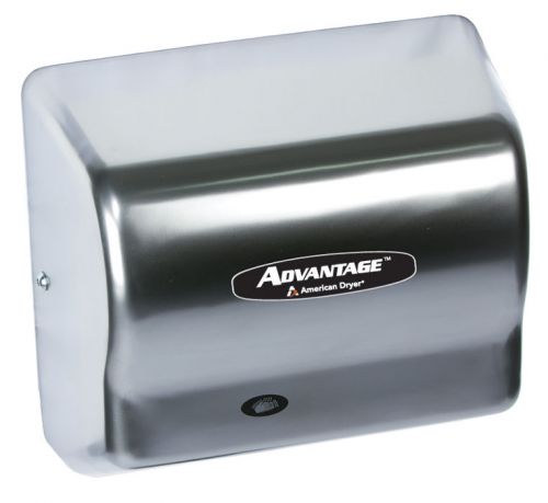 American dryer ad90-c, advantage hand dryer, dries hands in 25 seconds with  ste for sale