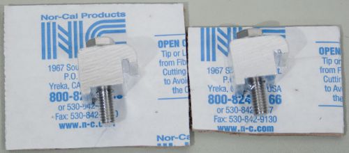 Qty. 2: NEW Nor-Cal/ASM PN: 62-105902A91 Clamp-Single Claw SS ISO-160 (Stainless