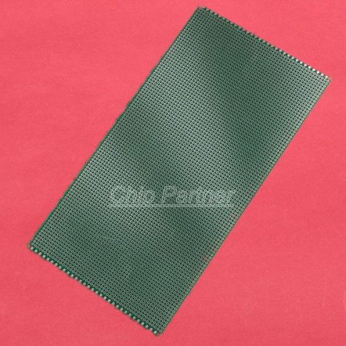 13x25cm 2.54mm Universal Single Side Board PCB DIY Prototype PCB green oil