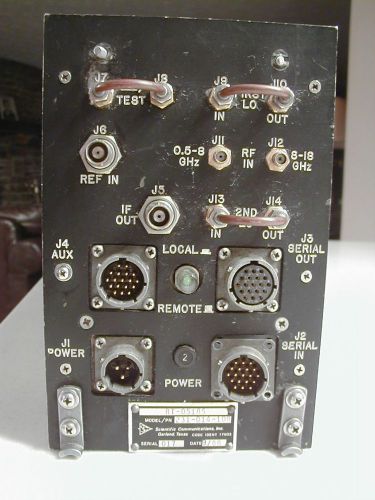 SciComm RT-0518S .5-18 GHz Wideband Tuner Converter RF Goodie Box RARE!