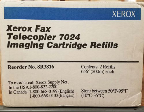 Xerox Fax Telecopier 7024 Image Cartridge Refills (box of 2) 8R3816