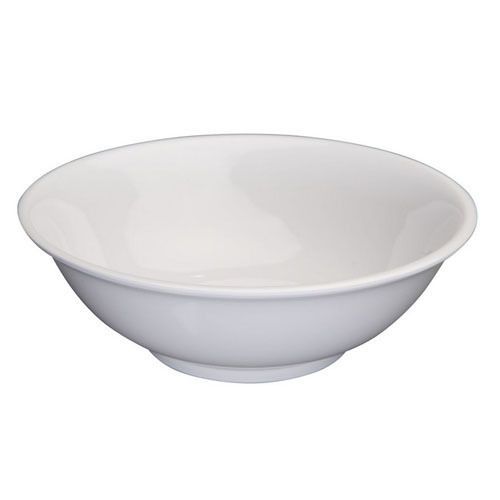 Winco MMB-52W, 52-Ounce 8.75-Inch Diameter Rimless Melamine Bowls, White, 1 Doze
